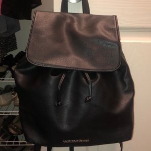 Victorias Secret faux leather backpack never used